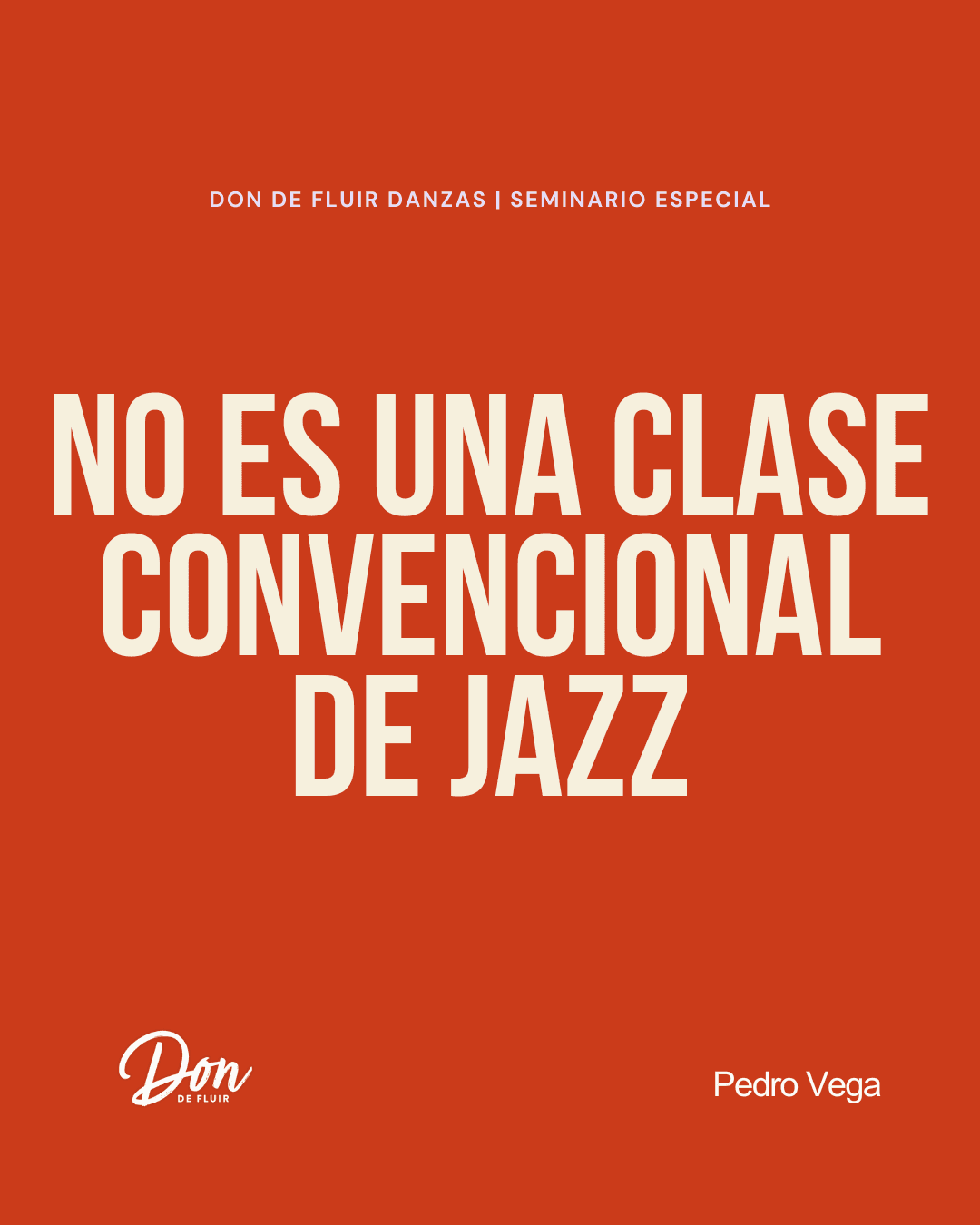 Técnica Jazz con Pedro Vega — Olivos